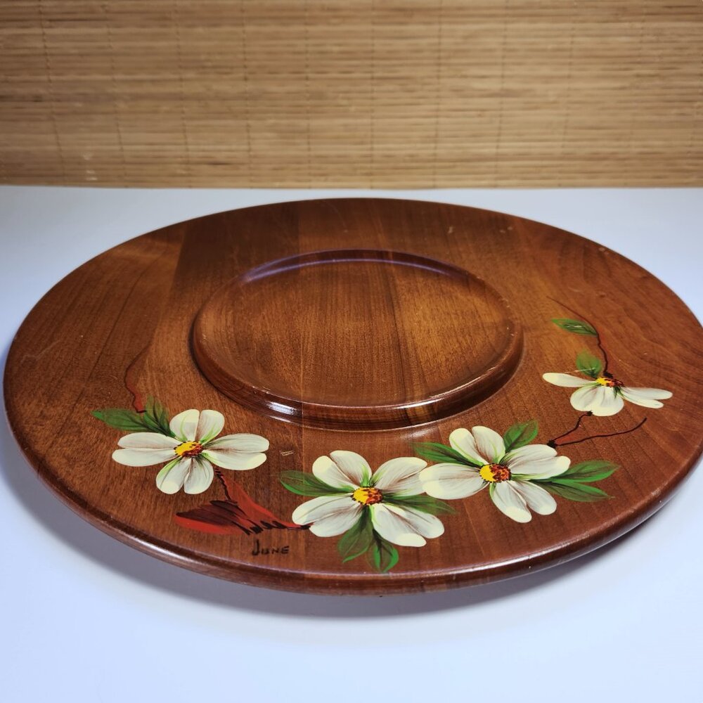 Dall Craft Vintage Serving Tray Mid Century Modern Classic Canadiana Painted